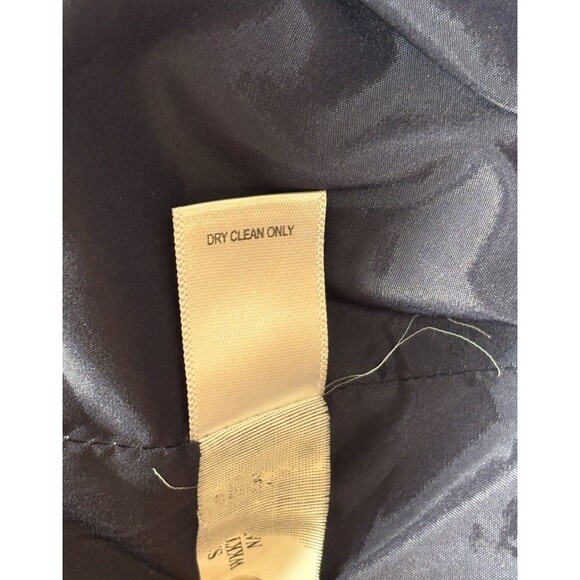 Banana Republic Sleeveless Tweed Dress Women's Size 6 Navy Sheath Lined - Picture 8 of 9